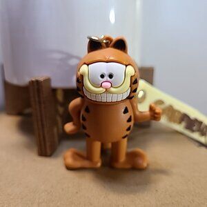Unbranded Garfield Keychain Unisex Orange Tone NWOT Lightweight Collectible Auto